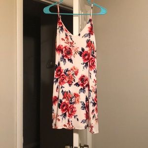 Floral mini dress
